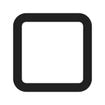 Checkbox Unchecked SVG Icon